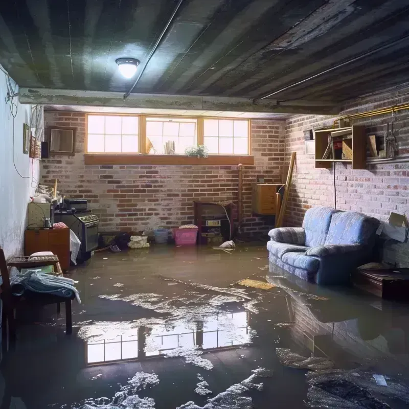 Flooded Basement Cleanup in Brockton, MA